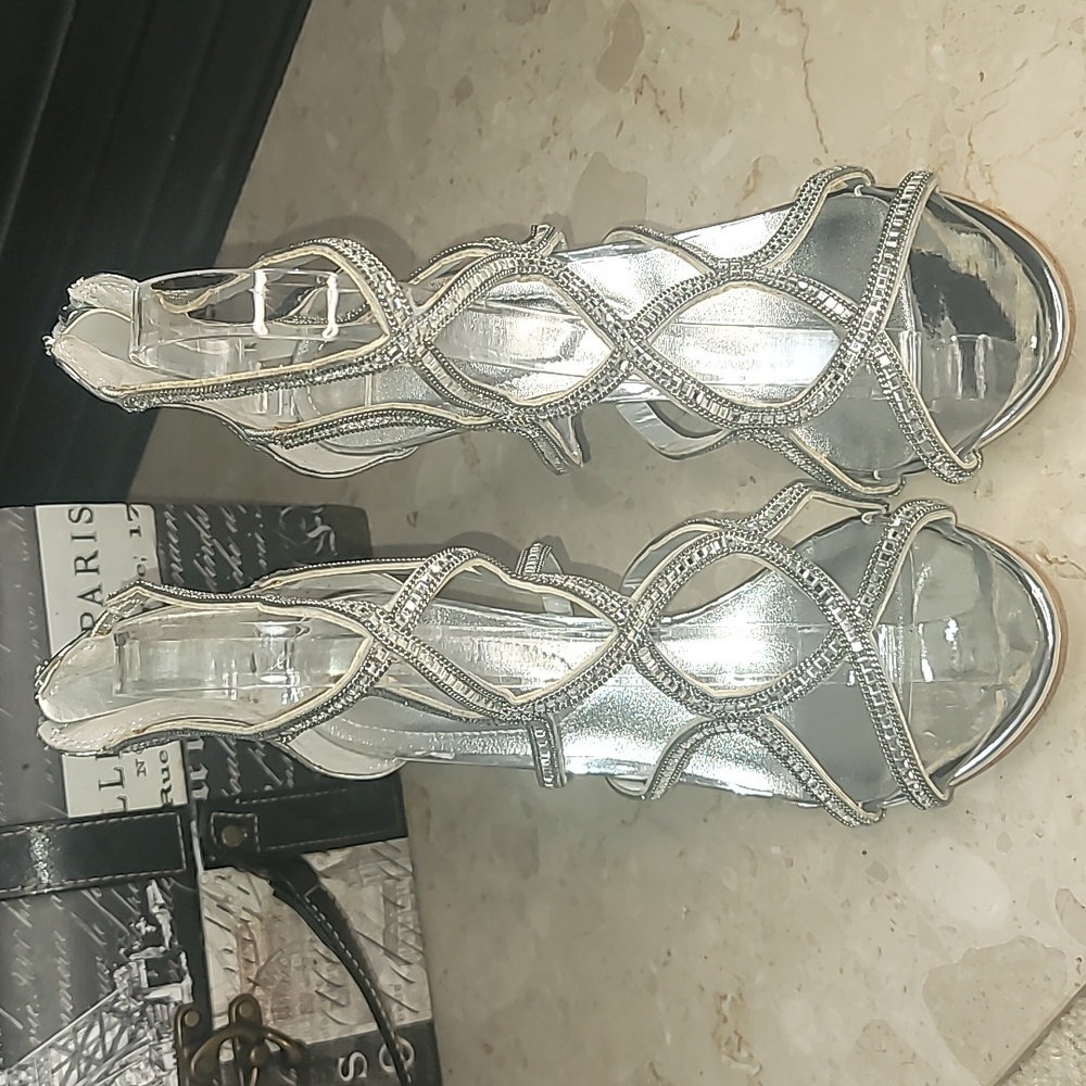 Aldo Silver High Heel